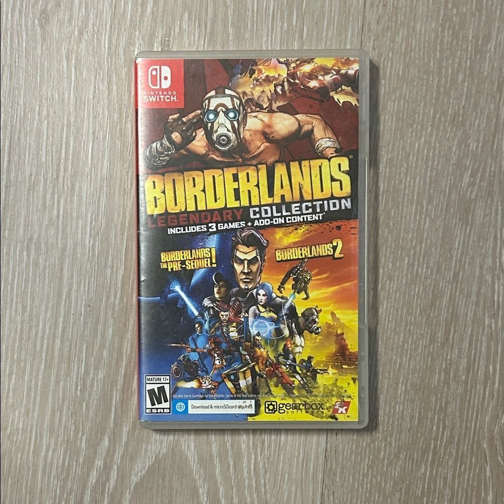 Nintendo Borderlands Legendary Collection - Red, Yellow, Blue